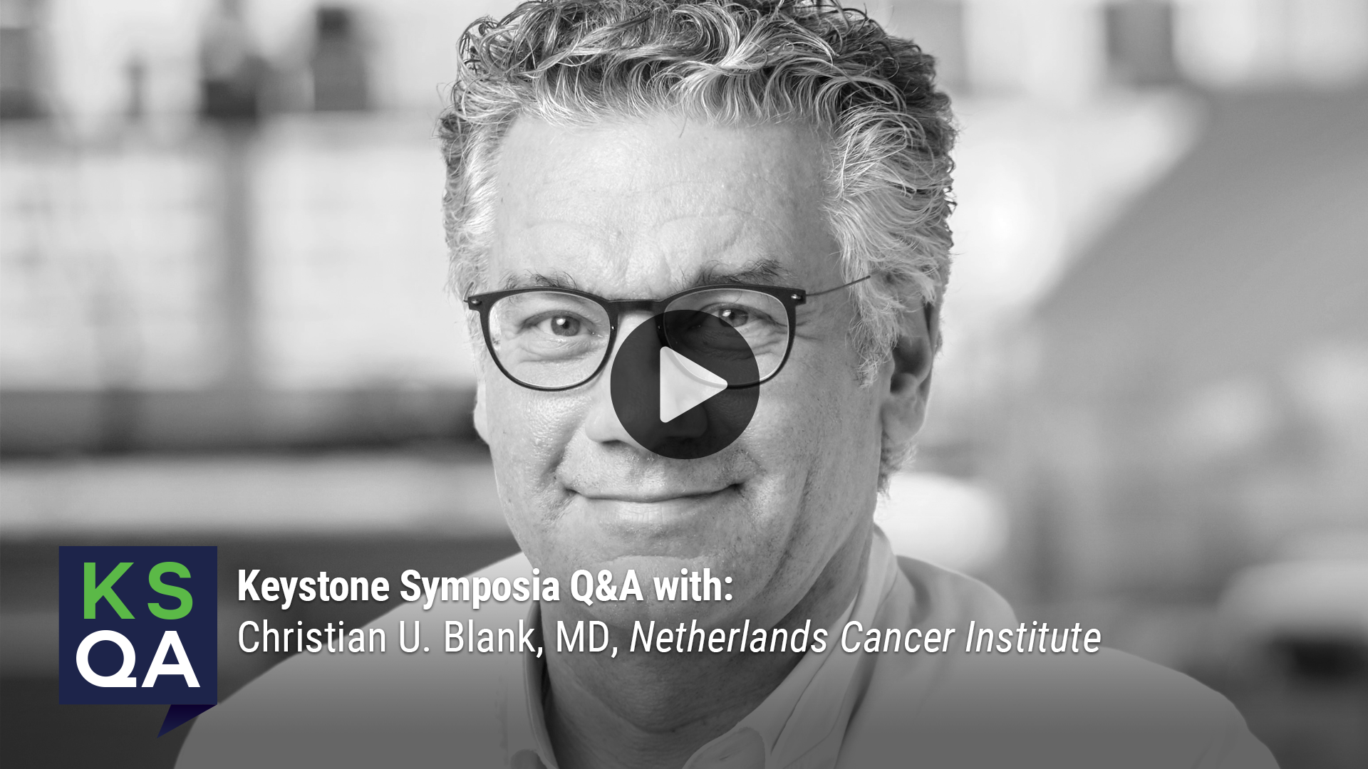 Dr. Christian U. Blank talks about the upcoming Keystone Symposium on Cancer Immunotherapy