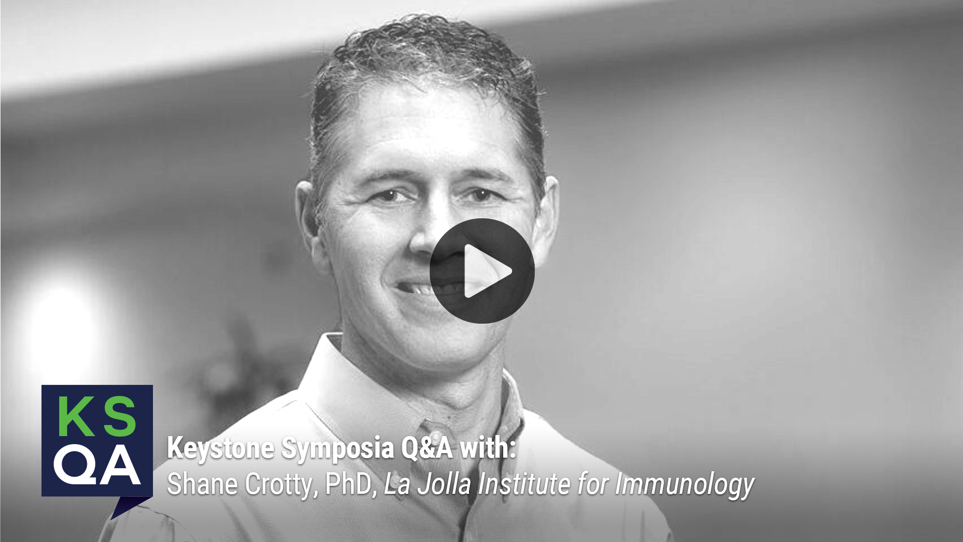 Dr. Shane Crotty talks about this upcoming Keystone Symposia meeting.