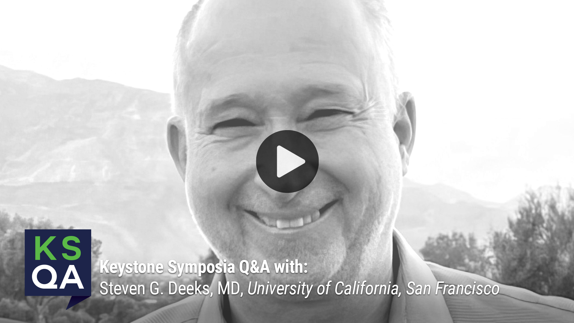 Dr. Steven Deeks talks about Keystone Symposia