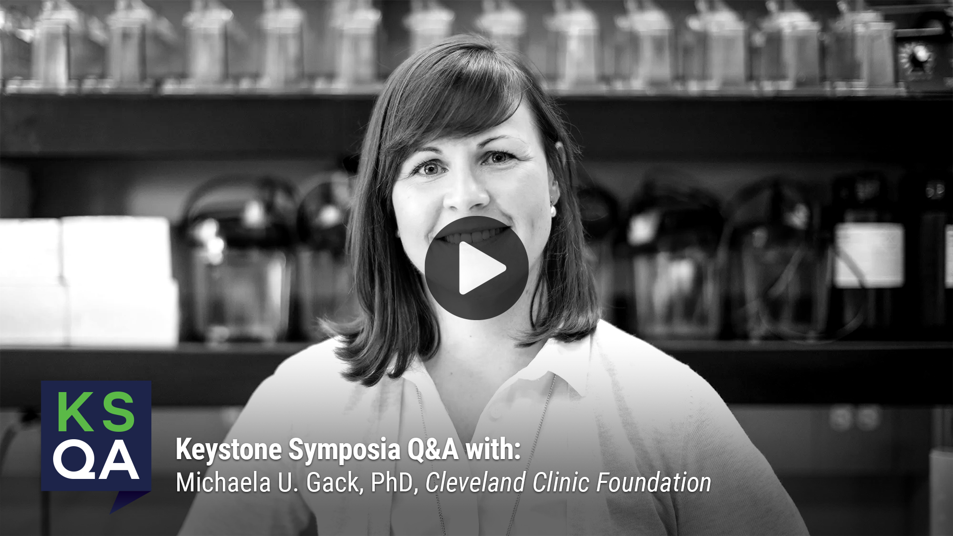Dr. Michaela Gack from the Cleveland Clinic Foundation